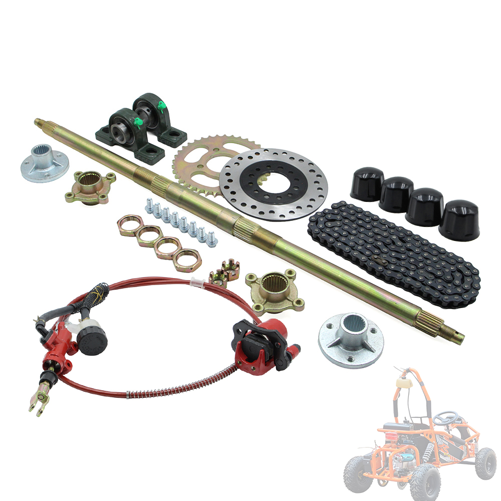 428 Chain - Asse Posteriore Completo per Go Kart