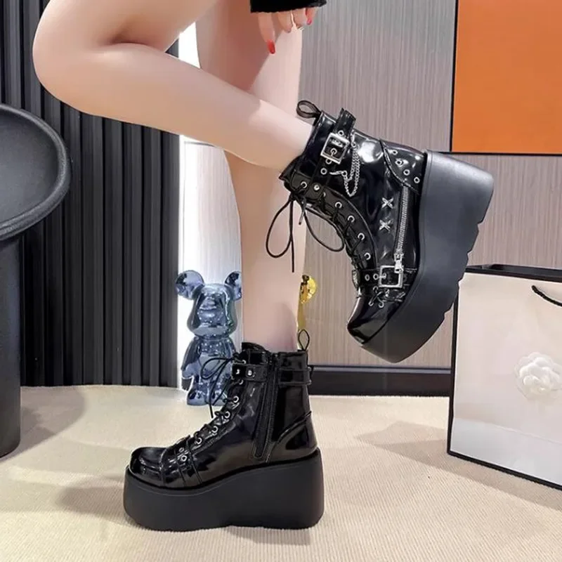 Designer Stivali da combattime - Motorcycle Chain recensione e prezzo