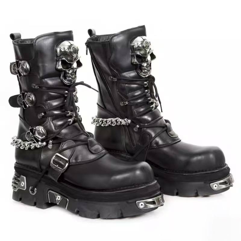 Stivali da moto in vera pelle  - Motorcycle Chain recensione e prezzo