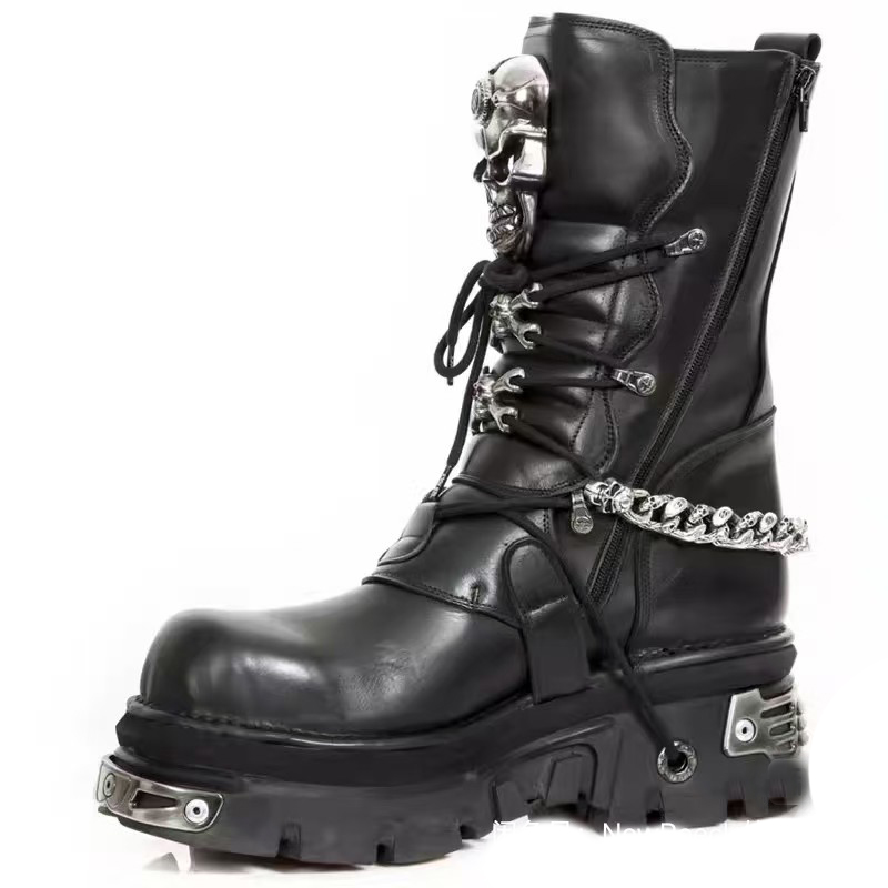 Stivali da moto in vera pelle  - Motorcycle Chain recensione e prezzo