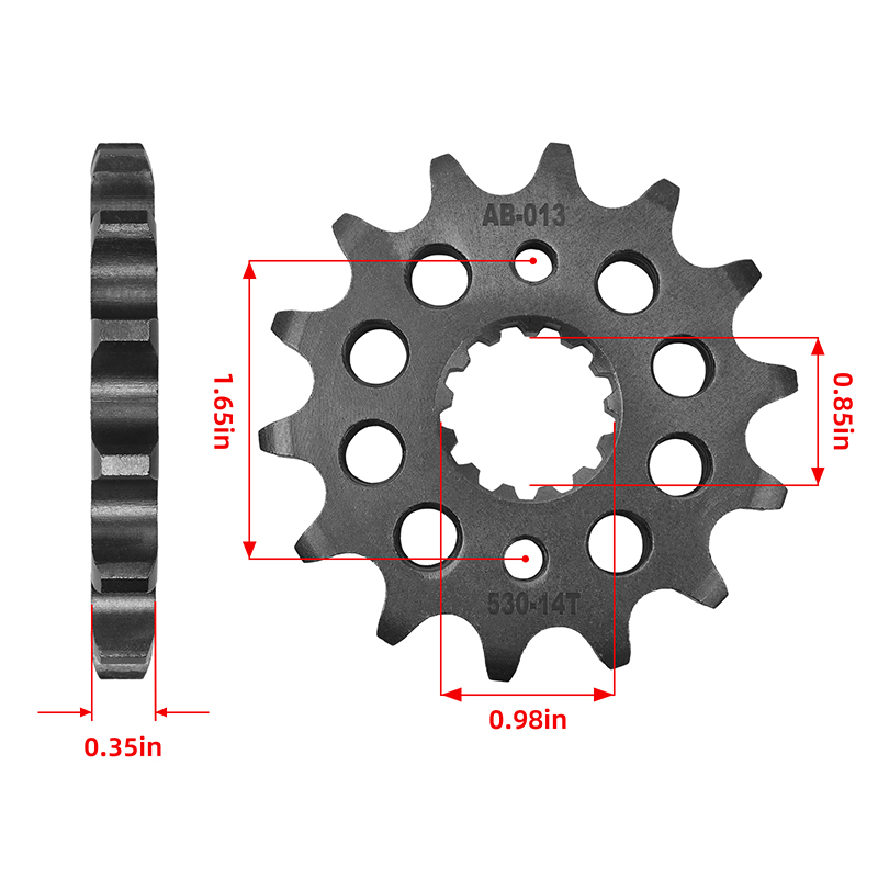 Moto 530 Anteriore Posteriore  - 530 Chain recensione e prezzo