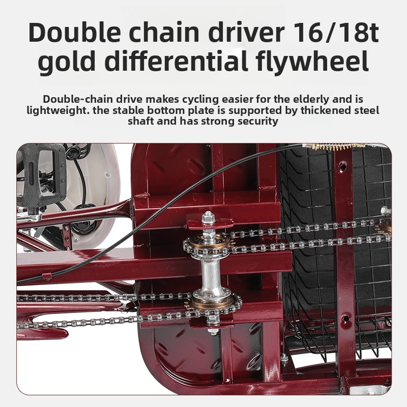 Triciclo a pedali rosa per adu - Bicycle Chain recensione e prezzo
