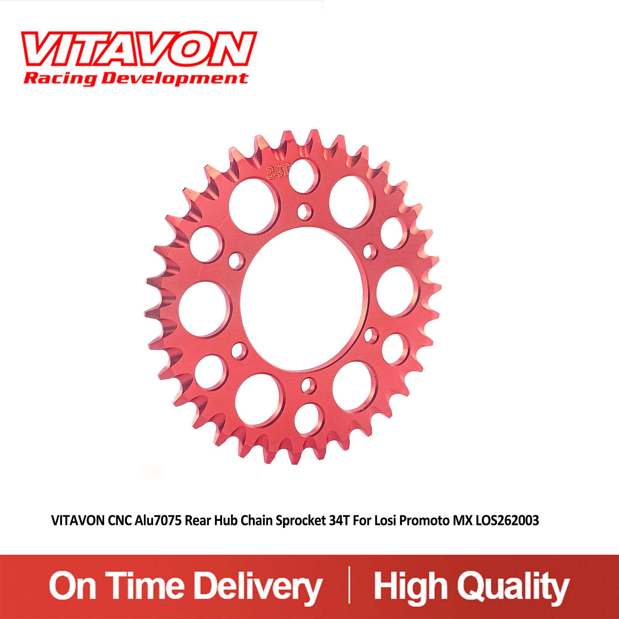 VITAVON CNC Alu7075 Mozzo Post - Chain Sprocket Set recensione e prezzo