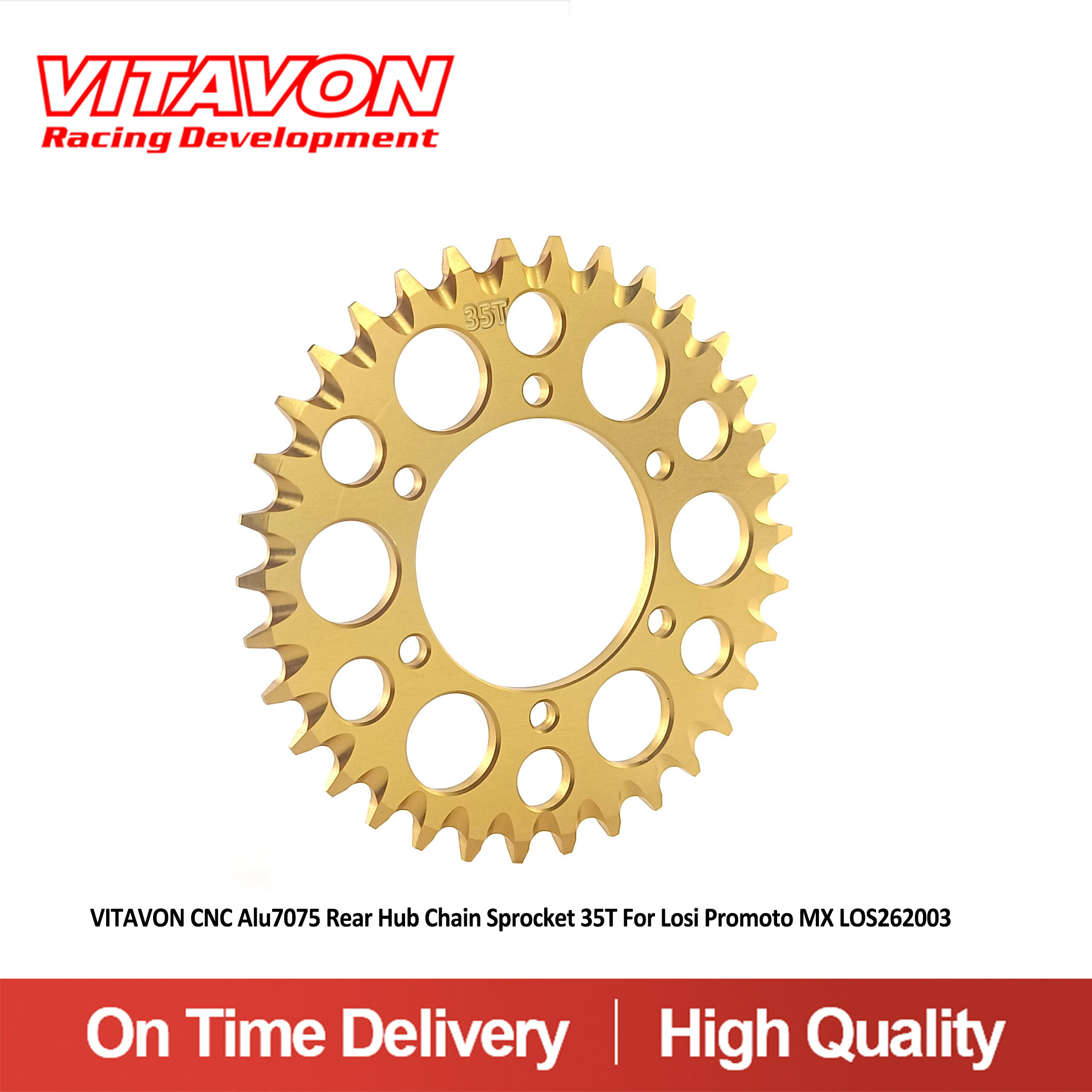 VITAVON CNC Alu7075 Mozzo Post - Chain Sprocket Set recensione e prezzo