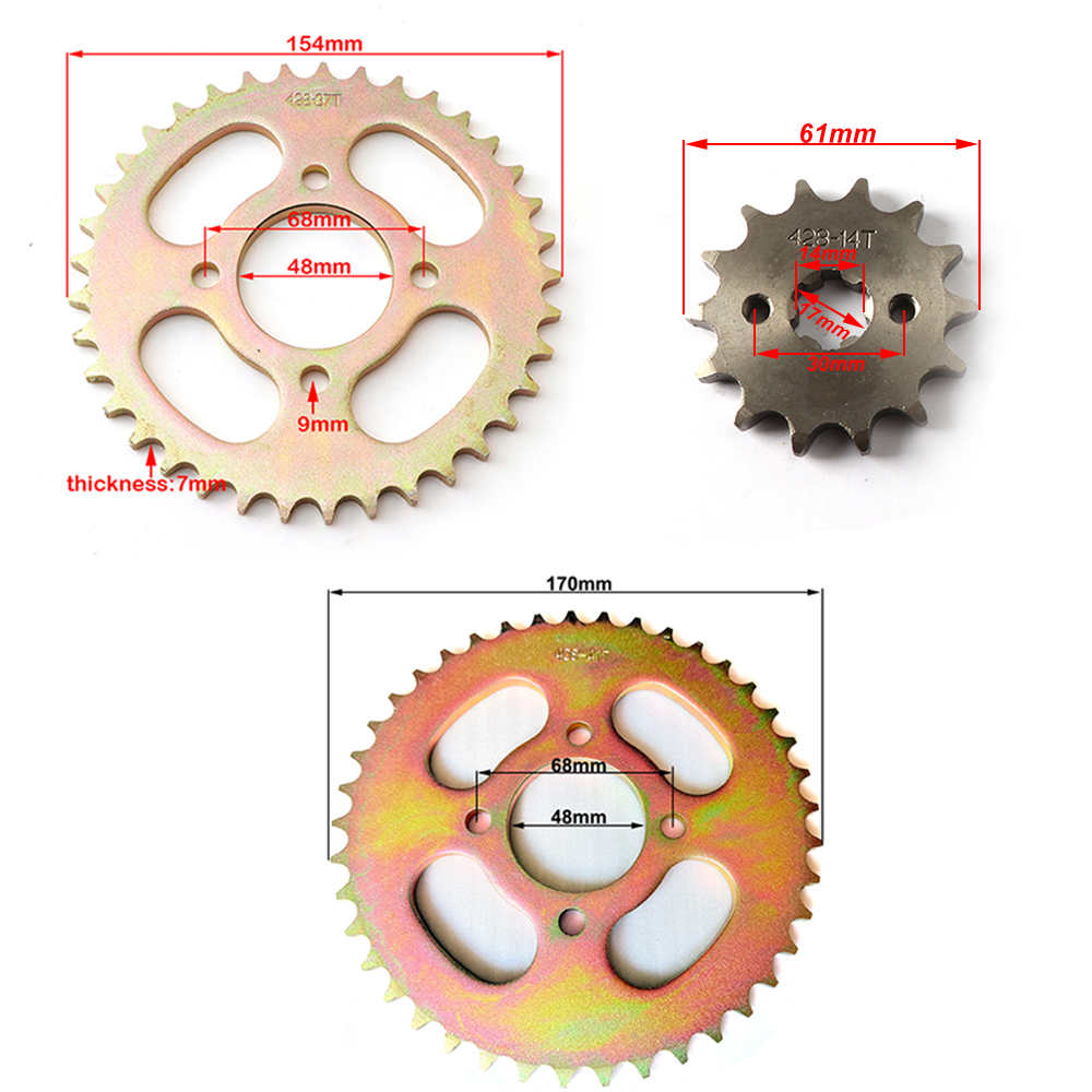ATV 428 Pignone Anteriore Post - 428 Chain recensione e prezzo