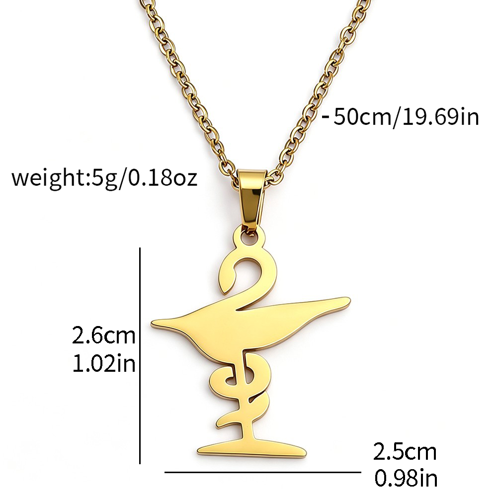 Collana con ciondolo a forma d - Steel Chain recensione e prezzo