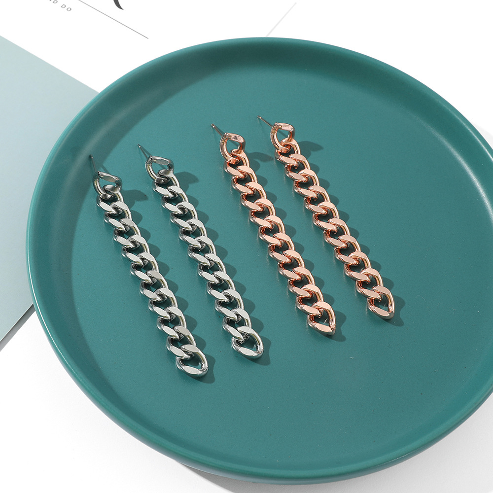 Orecchini a Catena in Acciaio  - Steel Chain recensione e prezzo