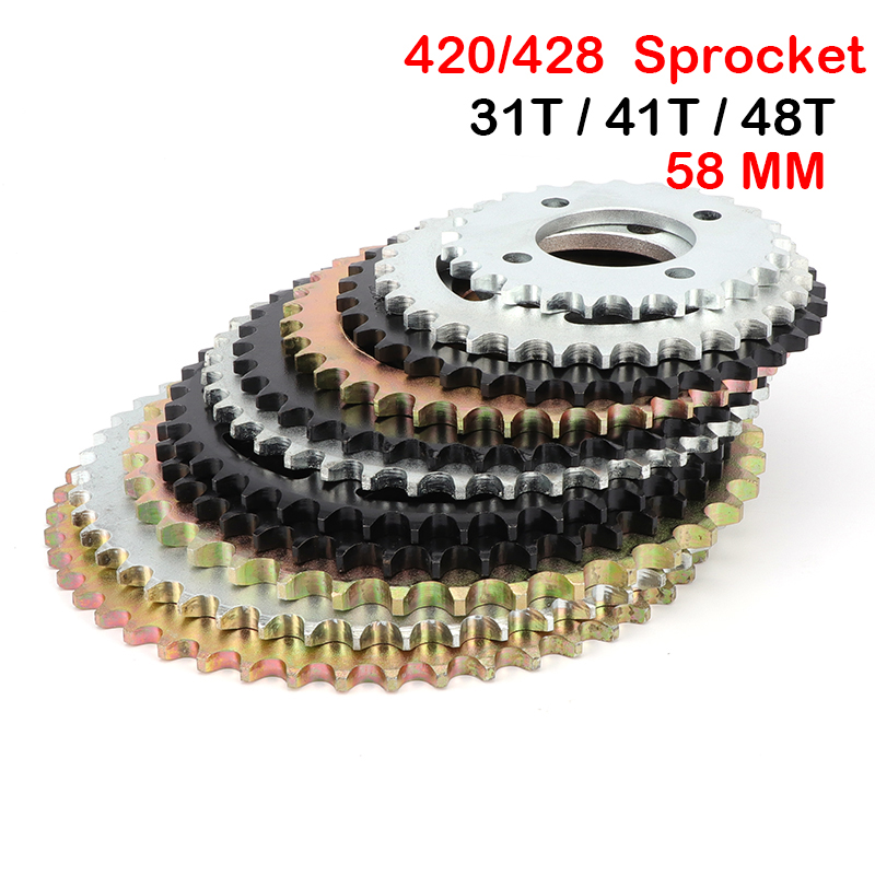 Moto 420/428 catena 37T/41T/48 - 428 Chain recensione e prezzo